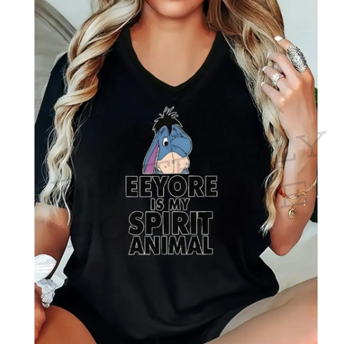 Plus size v neck top