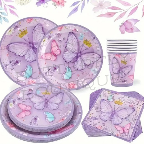 Butterfly party set 80pc