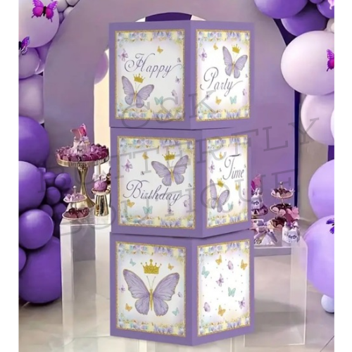 3pc butterfly boxes