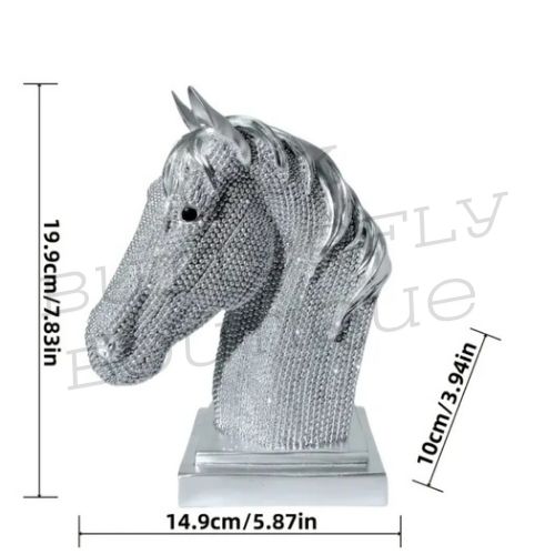 Slivery glitter unicorn