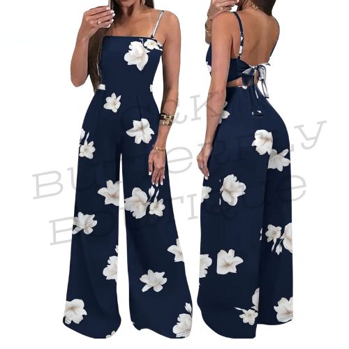 Vibrant jumpsuit floral