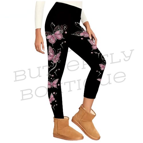 Butterfly leggings