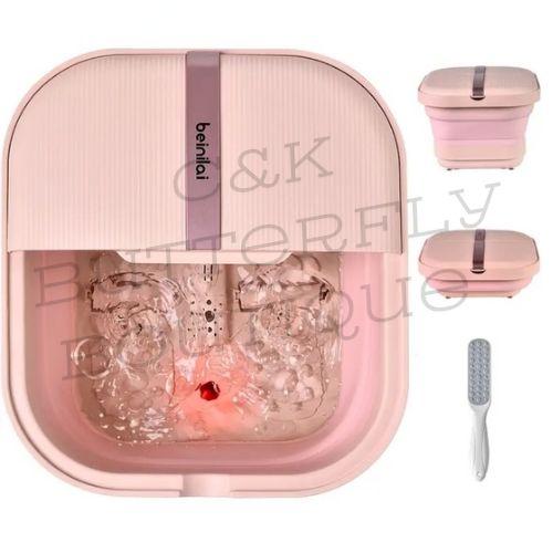 Foldable foot bath