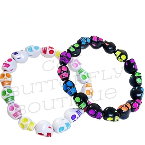 2pc Skulls bracelets
