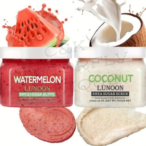 Watermelon and Coconut body scrub