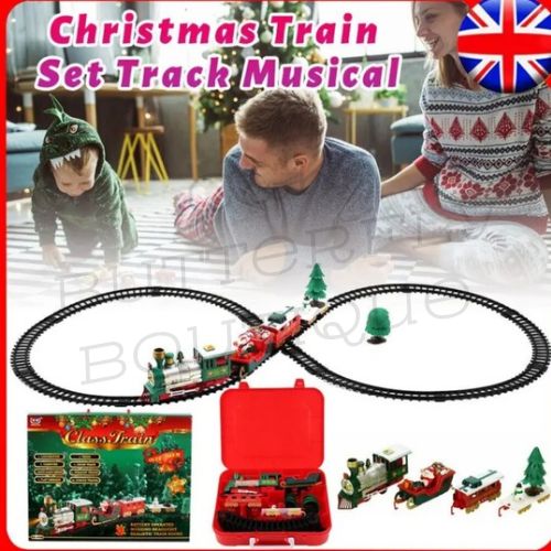 Christmas train track