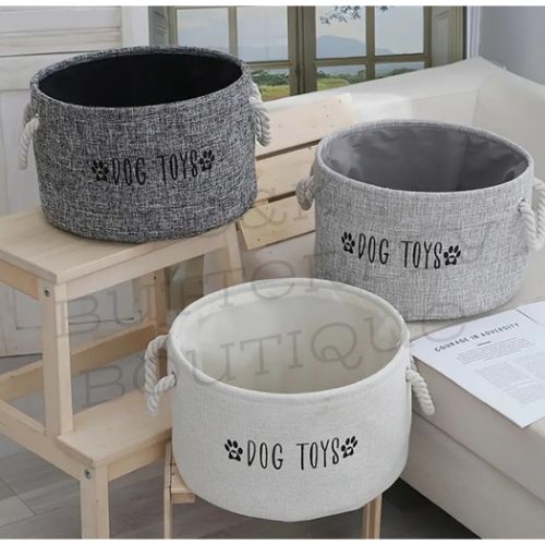 Dog toy storage