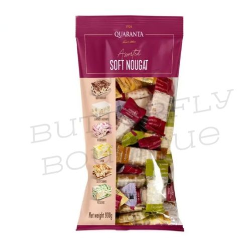 Assorted soft nougat