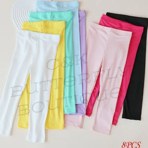 8pk girls leggings