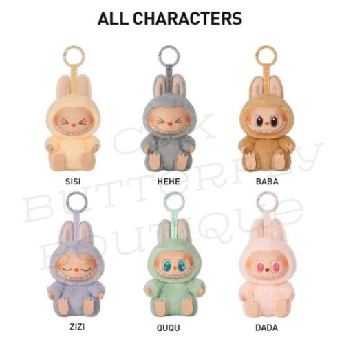 Plush pendent labubu