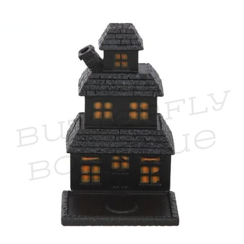 Haunted House Incense Cone Holder