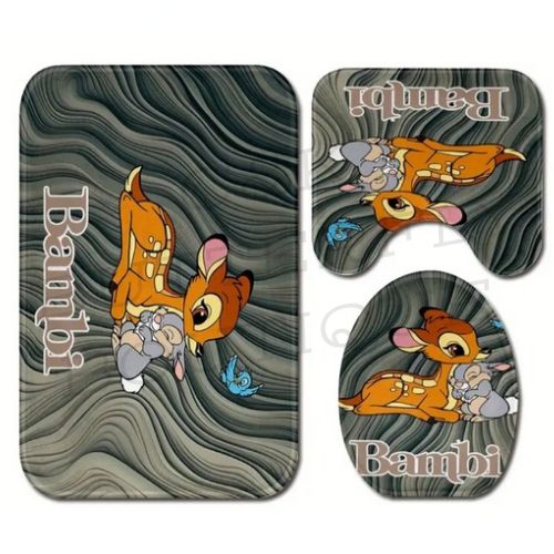 3-Piece Bathroom Mat Set