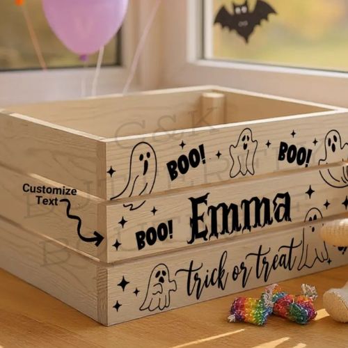 Personalized Halloween Trick-or-Treat Crate