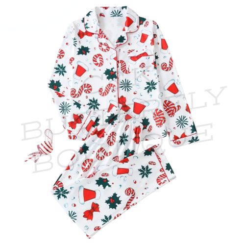 Festive Christmas Pajama Set – Holiday Print Sleepwear