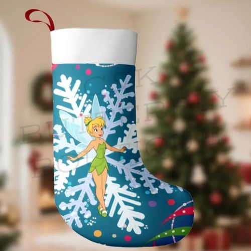Tinker Bell Christmas Stocking – Disney Fairy Holiday Décor ❄️🌟