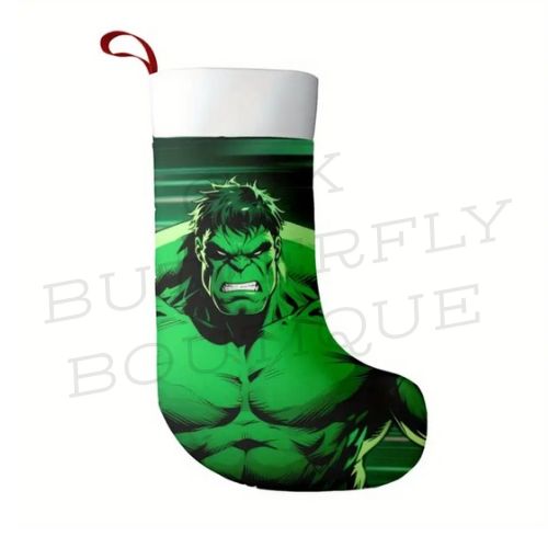 Hulk Christmas Stocking – Marvel Avengers Holiday Décor 💥💚