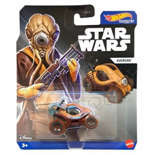 Hot Wheels Star Wars Character Car – Zuckuss Die-Cast Vehicle