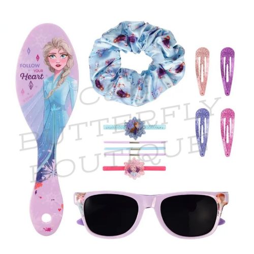 ❄️ Disney Frozen “Follow Your Heart” Hair &amp; Accessories Set with Carry Case ❄️