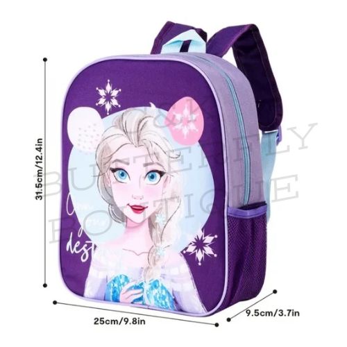 Ice Princess Inspired Kids Backpack ❄️💜