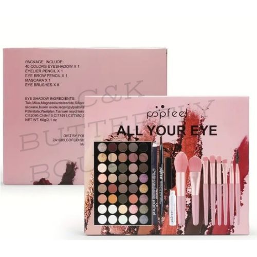 Popfeel “All Your Eye” Makeup Gift Set – Complete Eye Essentials Kit 🎨✨