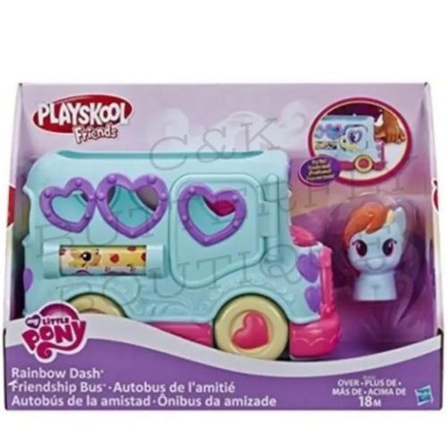 Playskool Friends – My Little Pony Rainbow Dash Friendship Bus 🚍✨