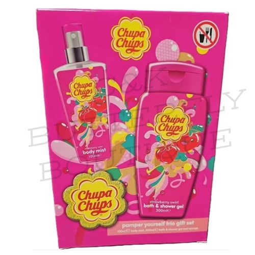 Chupa Chups “Pamper Yourself” Trio Gift Set 🍓💖