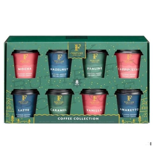 Festive Selection Coffee Collection – 8 Pack Gift Set ☕✨