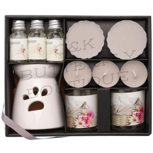 Aromatherapy Wax Melt &amp; Candle Gift Set – Multiple Fragrances 🕯️✨