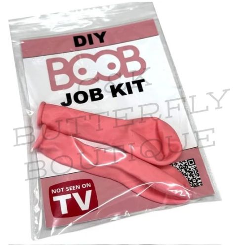 DIY Boob Job Kit – Cheeky Novelty Gift 🎈😄