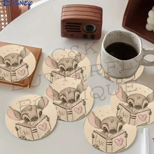 Stitch Coaster Set – Cute &amp; Cozy Table Protection