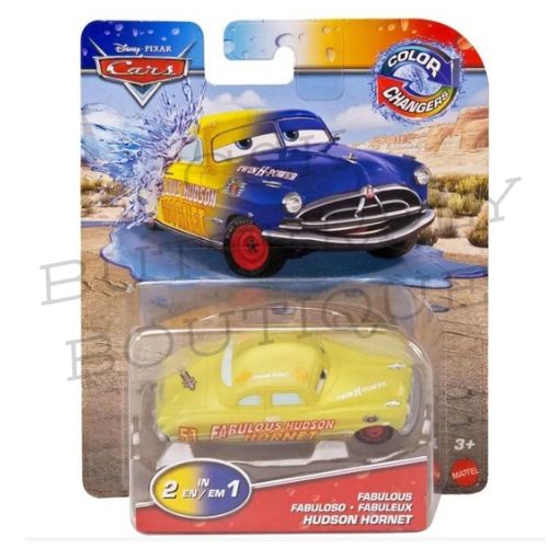 Cars – Color Changers Fabulous Hudson Hornet (2-in-1) 🚗💦
