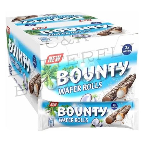 🥥 Bounty Wafer Rolls (Coconut)