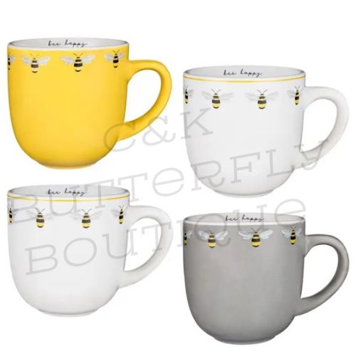 🐝 Bee Happy Ceramic Mug