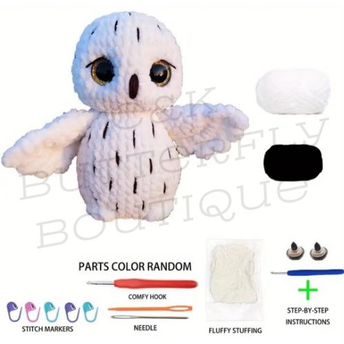 Crochet Owl DIY Craft Kit