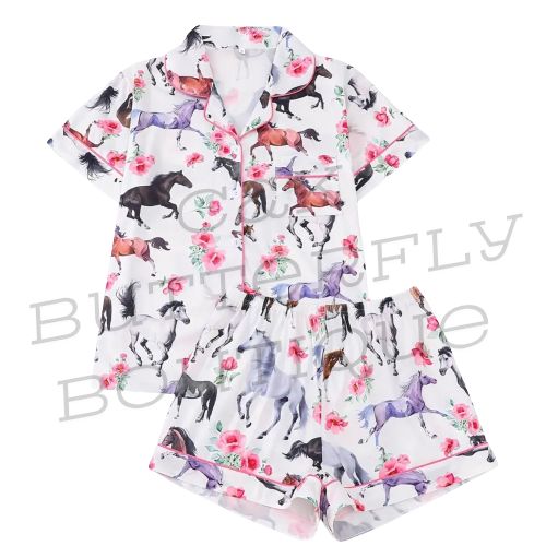 🐎 Women’s Horse Print Pyjama Set