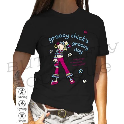 🌸 Groovy Chick Graphic T-Shirt