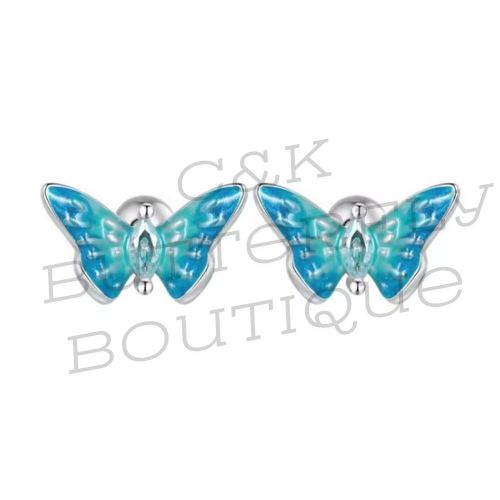 Butterfly Stud Earrings