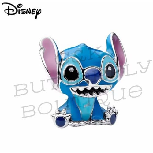 Stitch Sterling Silver Charm