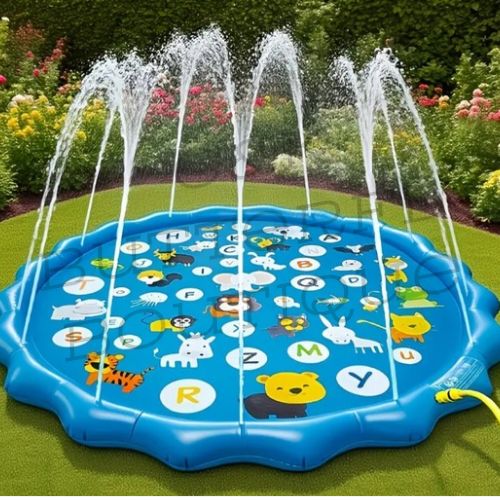 Kids Splash Pad Water Play Mat