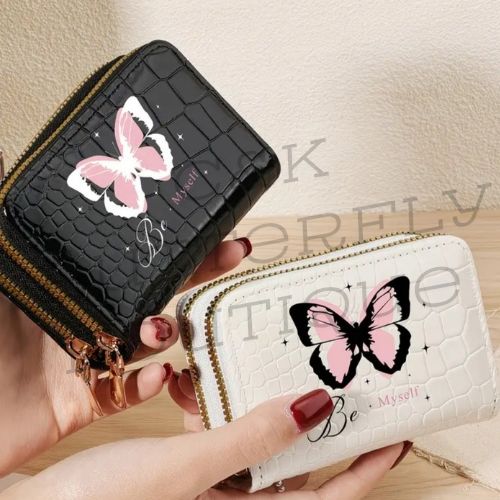 Butterfly Zip Wallet