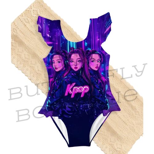 K-Pop Inspired Girls Swimsuit