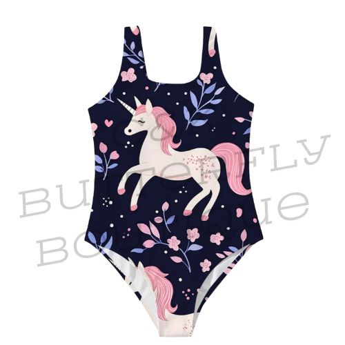 Unicorn Girls Swimsuit