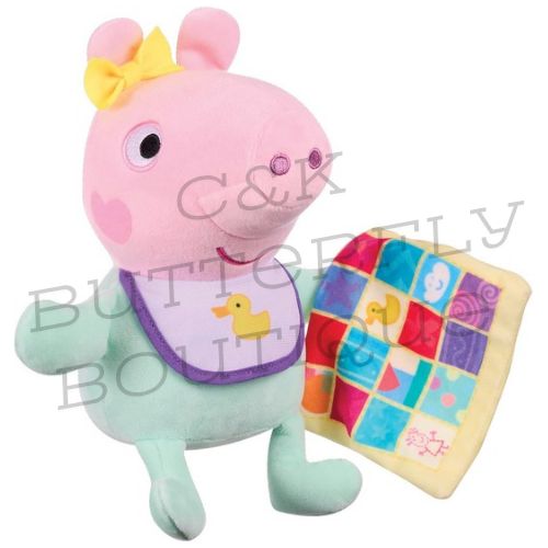 Peppa Pig Baby Evie Plush with Blanket