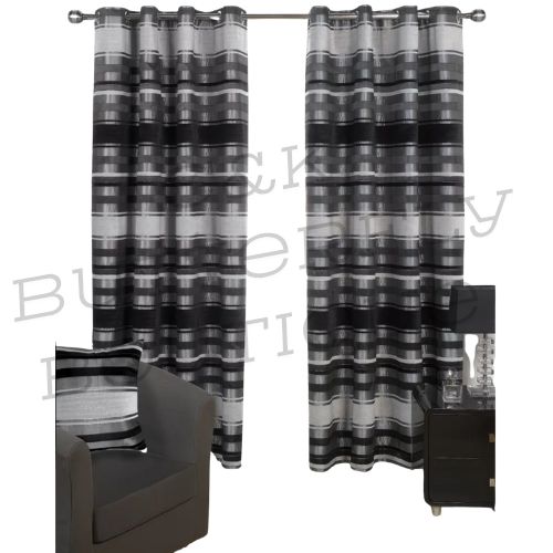 Modern Striped Curtain Panels