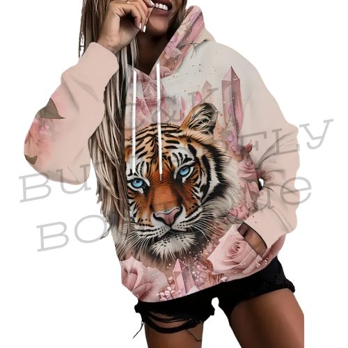 Tiger Graphic Hoodie