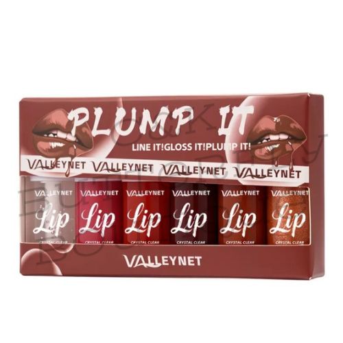 Plump It Lip Gloss Set – 6 Shades Collection