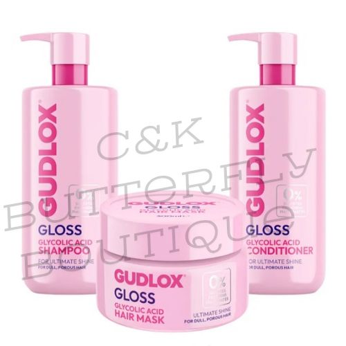 GUDLOX Gloss Glycolic Hair Care Set