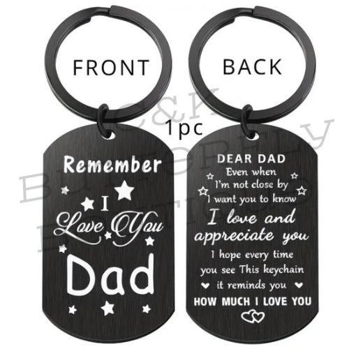 “I Love You Dad” Keychain – A Gift That Speaks From the Heart