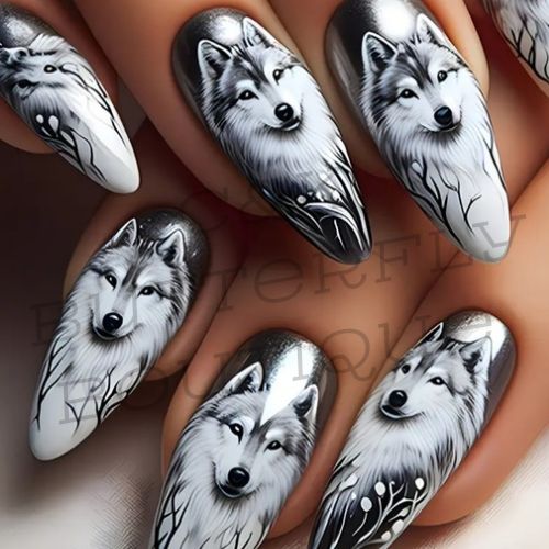 wolf queen nails