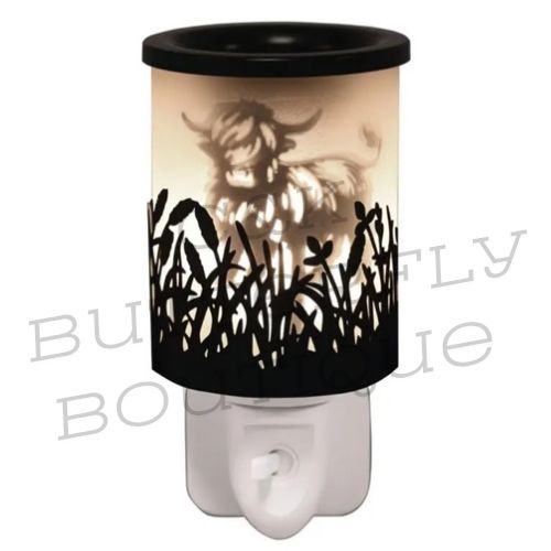Highland cow wax burner